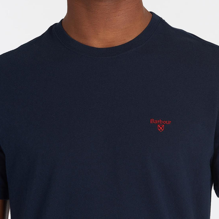 Barbour - Sports T-Shirt in Navy - Nigel Clare