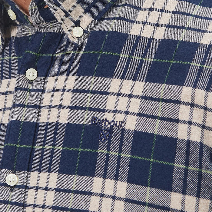 Barbour - Swinton TF Shirt in Navy - Nigel Clare