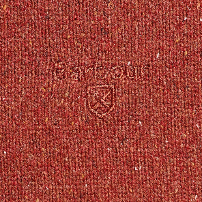 Barbour - Tisbury Crew Neck Sweater in Brick Red - Nigel Clare