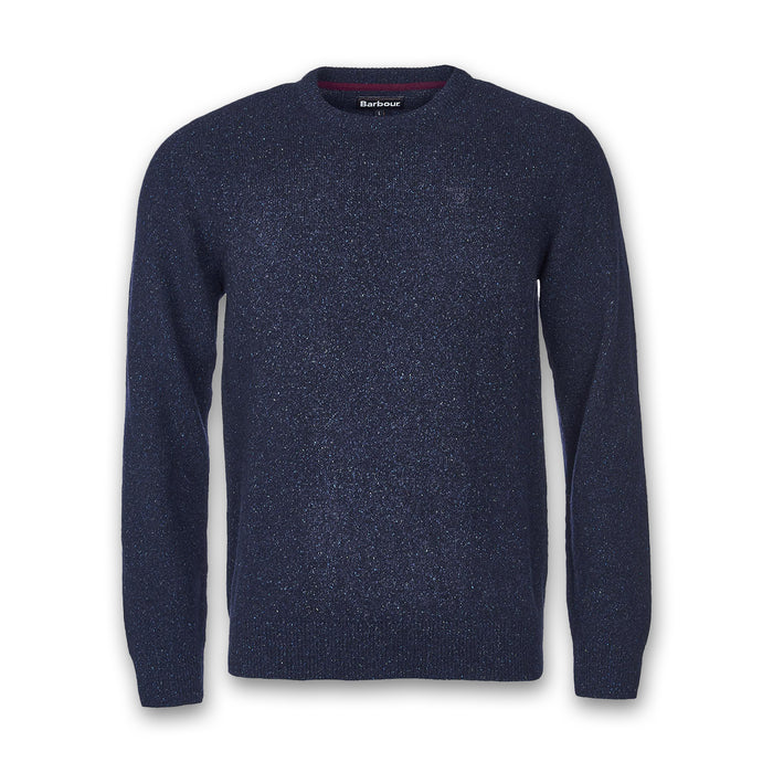 Barbour - Tisbury Crew Neck Sweater in Navy - Nigel Clare