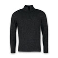 Barbour - Tisbury Half Zip Sweater in Black - Nigel Clare
