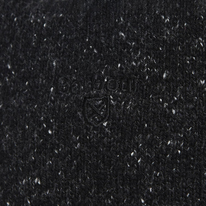 Barbour - Tisbury Half Zip Sweater in Black - Nigel Clare