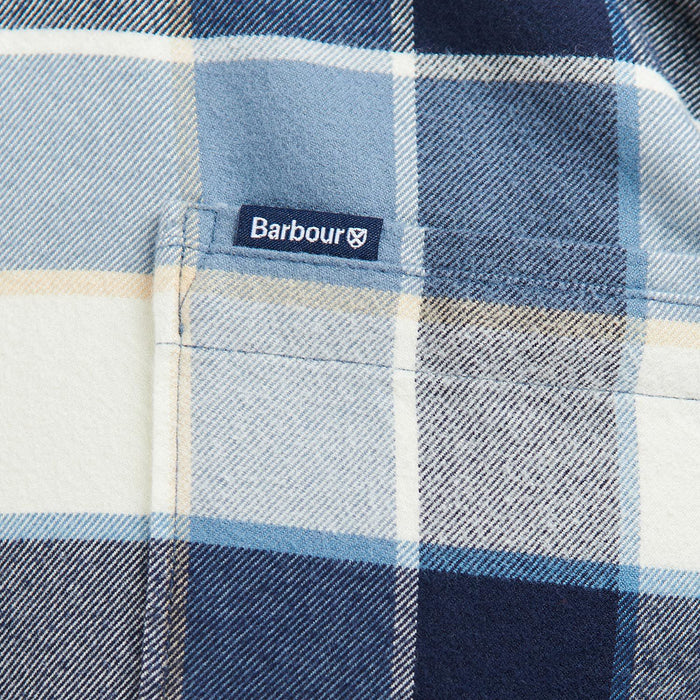 Barbour - Valley TF Shirt in Blue - Nigel Clare