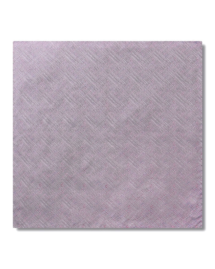 Barne Pocket Square Pink/Blue Crosshatch