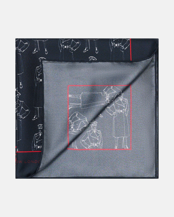 Barne Silk Archive Man Pocket Square