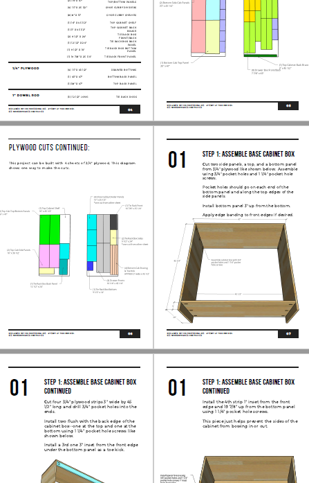 Basic Closet System Build Plans