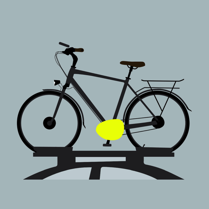 Basil ebike Motor Cover