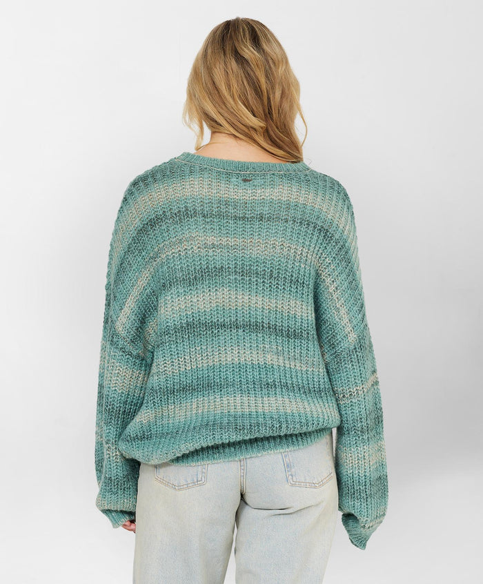 Bayou Sweater - Oil Blue