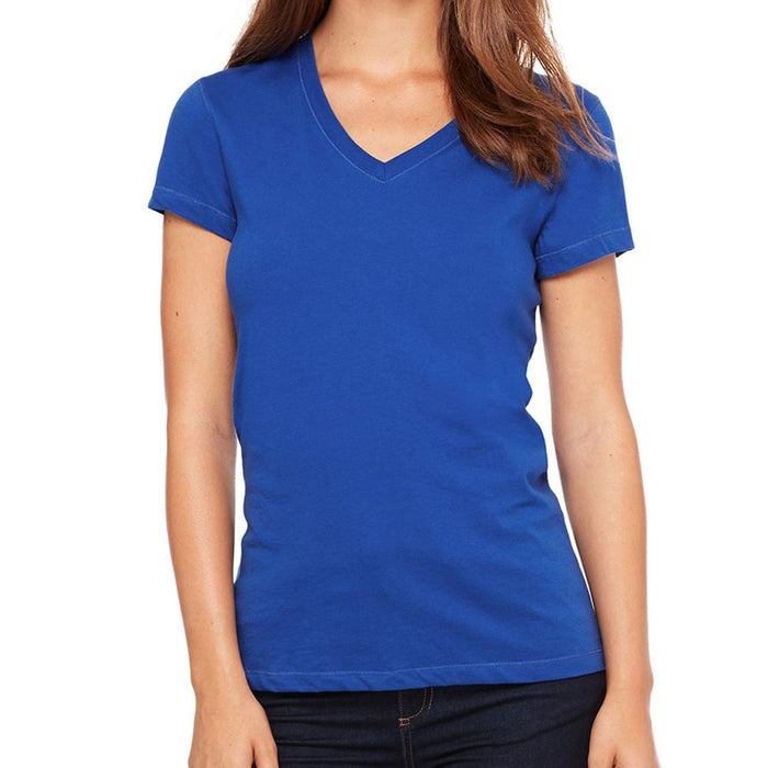 Bella + Canvas Women's Jersey V-Neck T-Shirt
