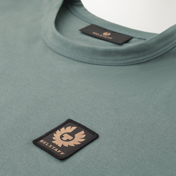 Belstaff - Classic T-Shirt in Mineral Green - Nigel Clare