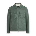 Belstaff - Tour Waxed Overshirt in Dark Mineral Green - Nigel Clare