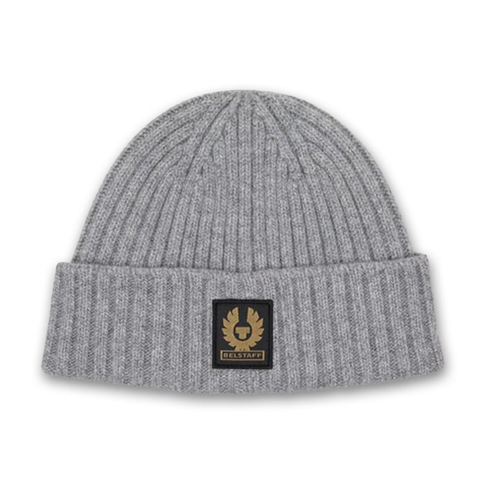 Belstaff - Watch Lambswool Beanie in Grey Melange - Nigel Clare
