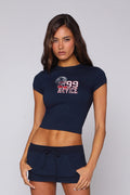 BEVERLY BABY TEE / CHERRY COLA