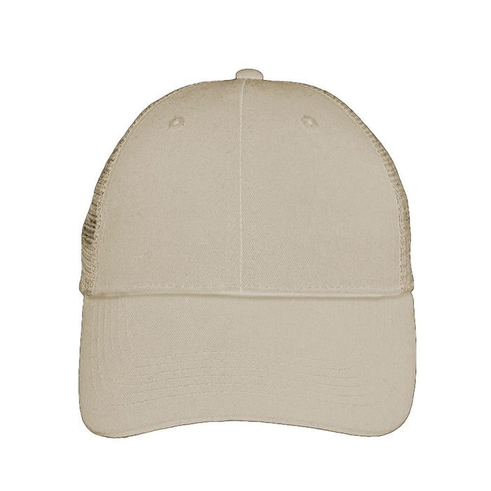 Big Accessories 6 Panel Mesh Trucker Hat