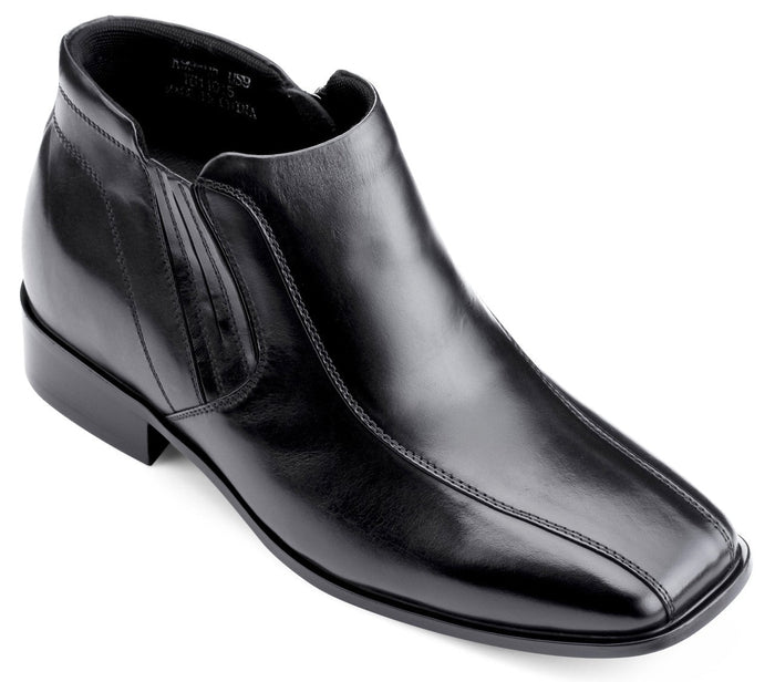 CALDEN - K99805 - 3.2 Inches Taller (Black) Zipper Boots - SARTORO