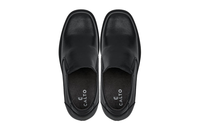 Black Lightweight CALTO - 3.6 Inches Taller - SARTORO