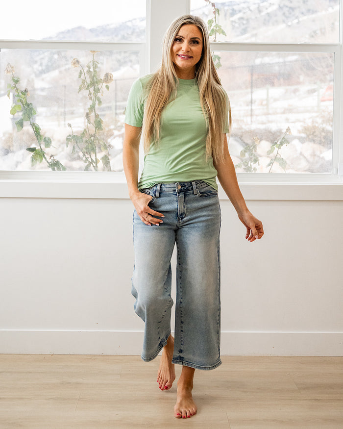 Blair Short Sleeve Top - Sage Michelle Mae