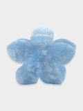 Blakely Flower Claw Clip - Blue