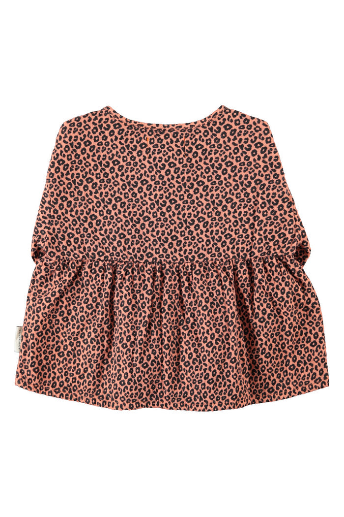 Blouse Pink with Animal Print