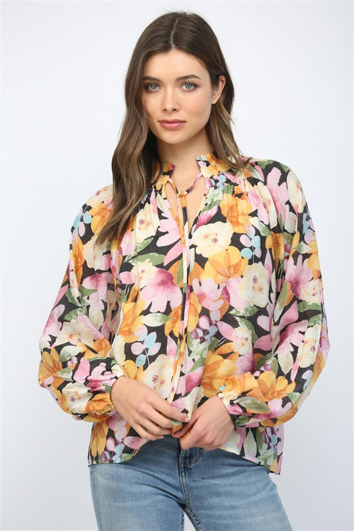 Bold Floral Top