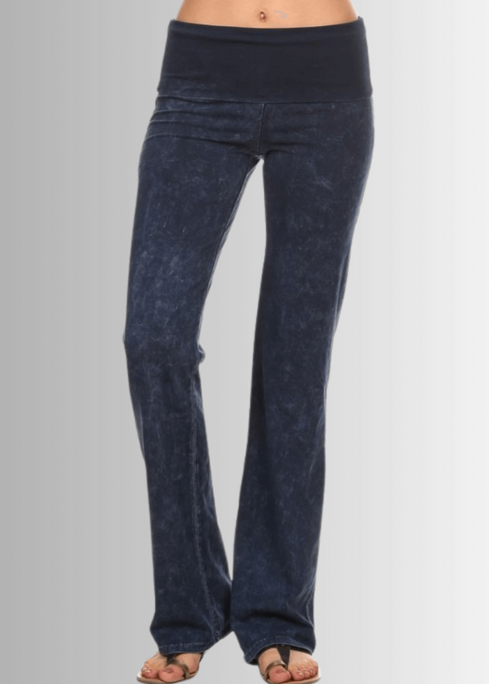 Bootcut Flare Jeggings - Mineral Washed and Made in USA - RFE Marketing Ventures