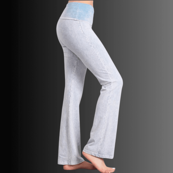 Bootcut Flare Jeggings USA - Mineral Washed Made in USA - RFE Marketing Ventures