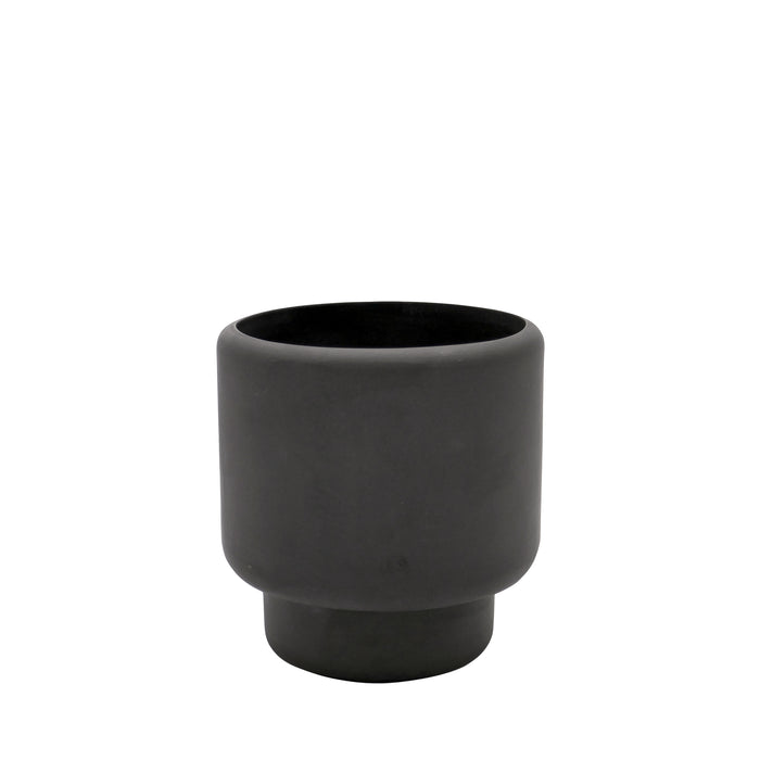 Botany Plant Pot, Large - Black