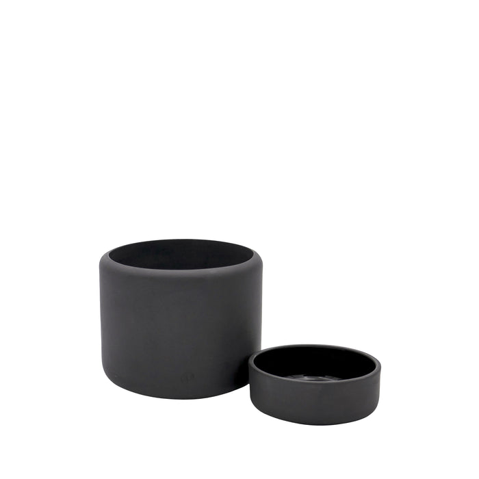 Botany Plant Pot, Large - Black