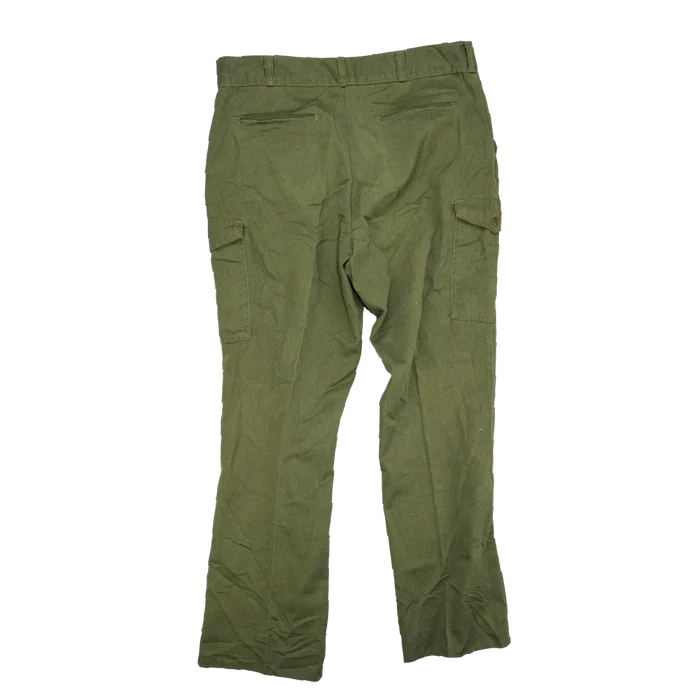 Boy Scouts of America Olive Trousers - Large - Army & Outdoors - Cargo Trousers