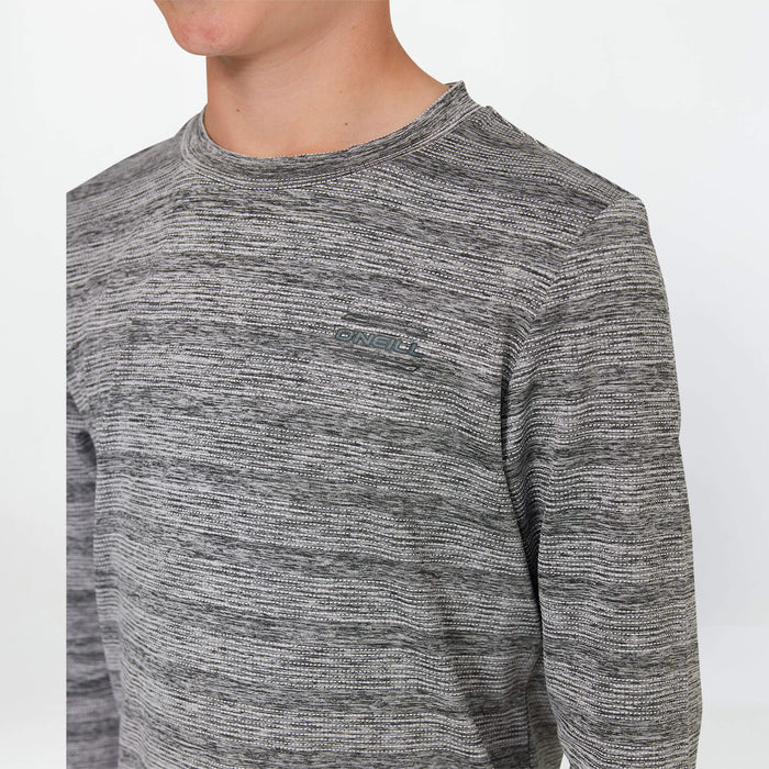 Boy's 24/7 Tech Long Sleeve Rash Vest Tee - Graphite