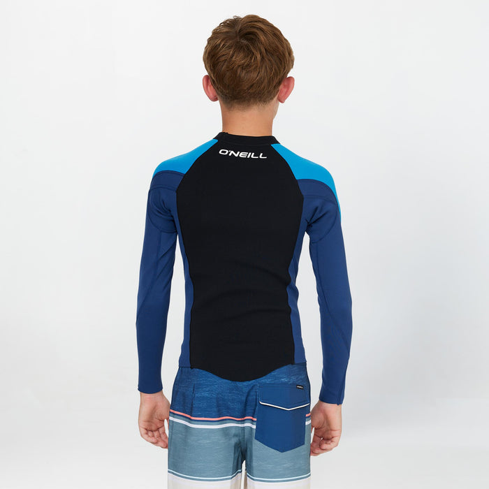 Boy's Reactor 1.5mm Wetsuit Jacket - Navy