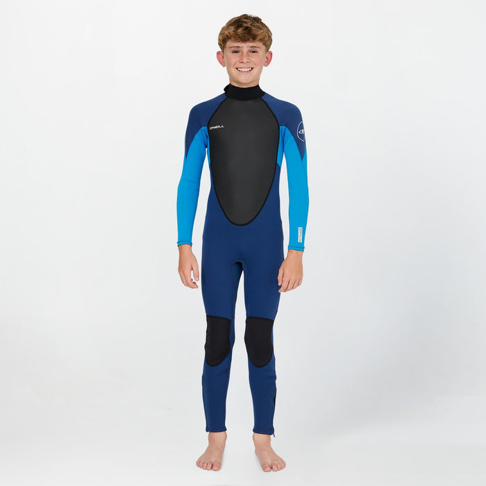Boy's Reactor 3/2mm Steamer Back Zip - Navy