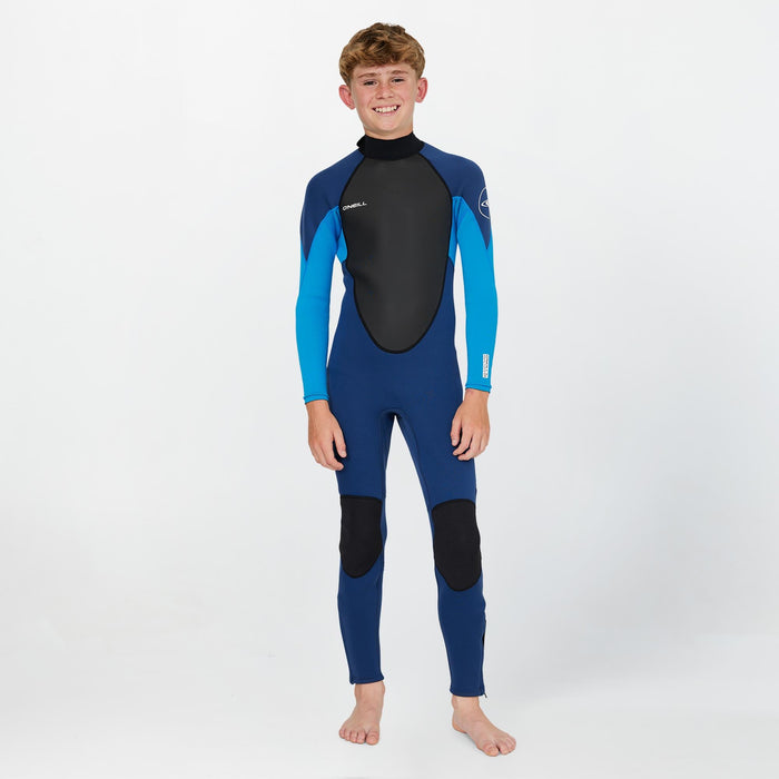 Boy's Reactor 3/2mm Steamer Back Zip - Navy