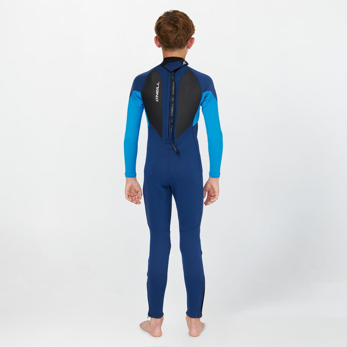 Boy's Reactor 3/2mm Steamer Back Zip - Navy