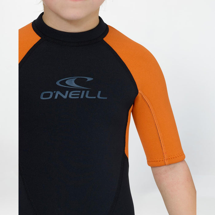 Boy's Toddler Reactor 2mm Short Sleeve Spring Suit - Orange