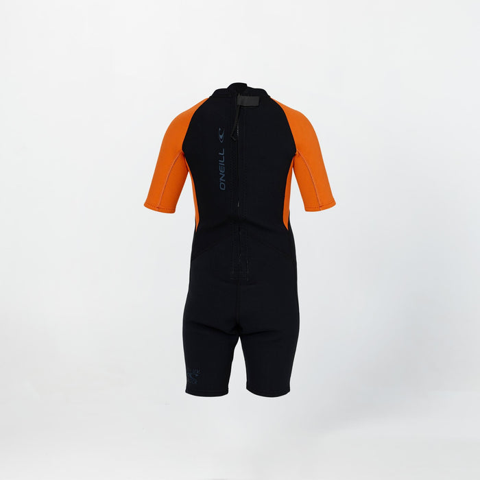 Boy's Toddler Reactor 2mm Short Sleeve Spring Suit - Orange