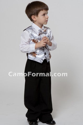 Boys Vest and Bow Tie Set