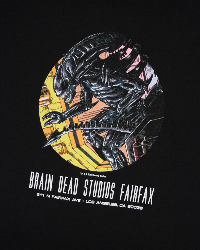 Brain Dead x Aliens Studios T-shirt - Black