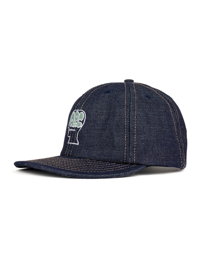 Brain Dead x A.P.C. Denim 6 Panel Hat - Indigo