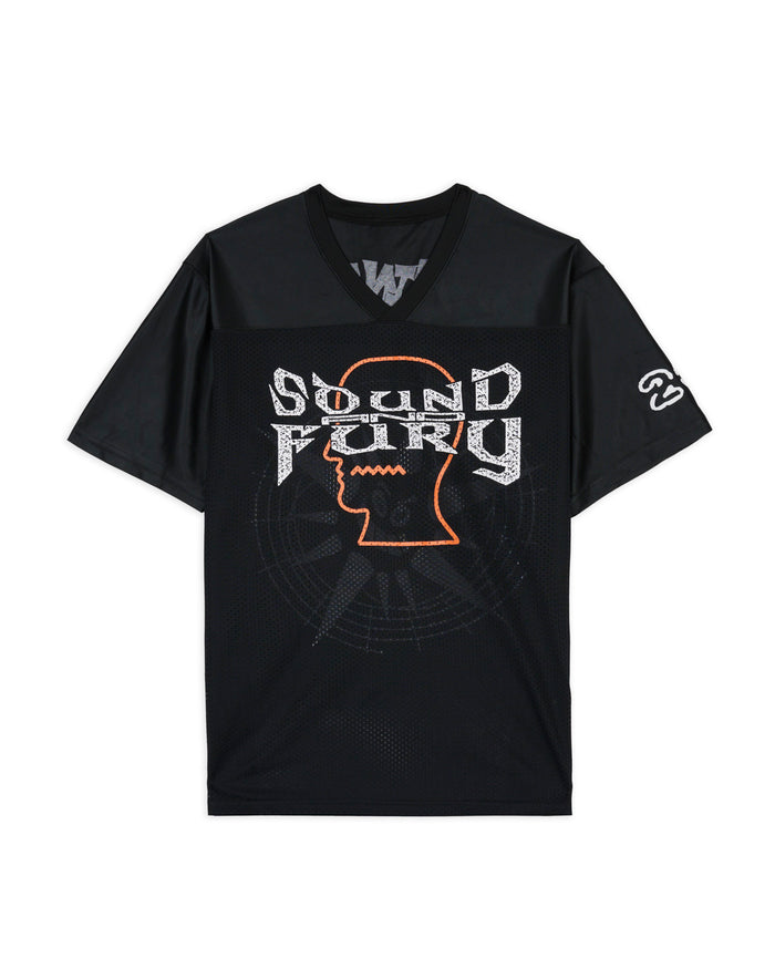 Brain Dead x Sound & Fury 2026 Football Jersey - Black