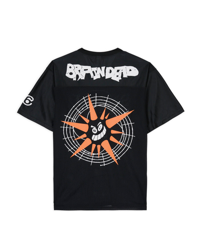 Brain Dead x Sound & Fury 2026 Football Jersey - Black