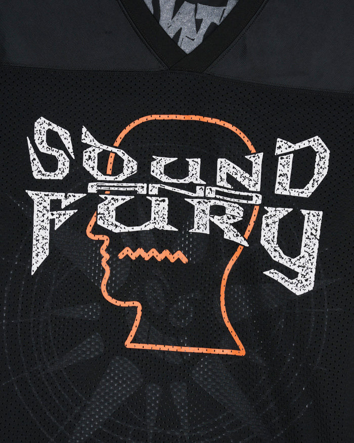 Brain Dead x Sound & Fury 2026 Football Jersey - Black