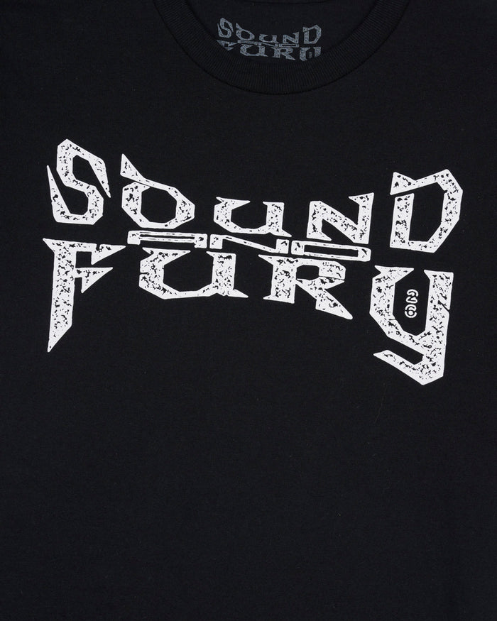 Brain Dead x Sound & Fury 2026 Logo T-shirt - Black
