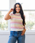Brandi Crochet Knit Top - Ivory FINAL SALE Staccato