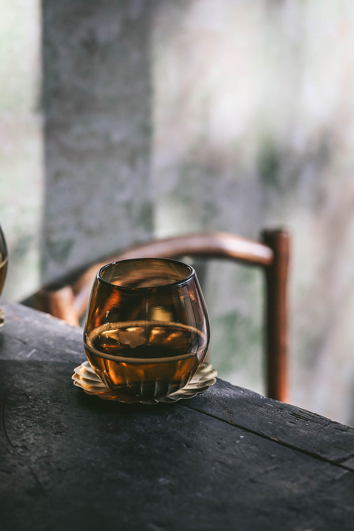 Brass Ripple Tray - Small