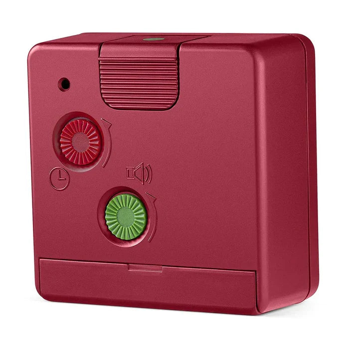 Braun Travel Alarm Clock BC02, Red