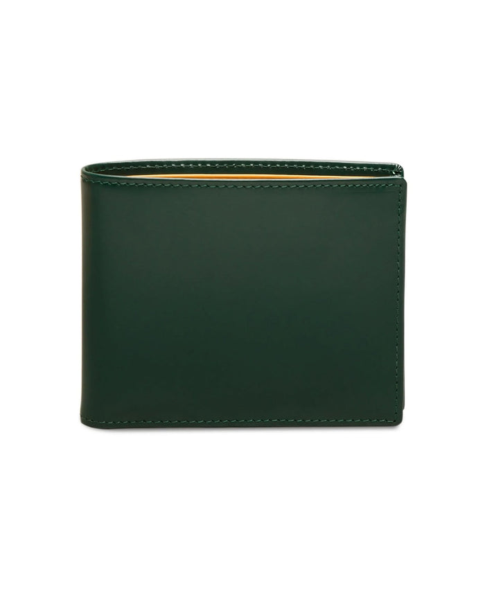 Bridle Hide Billfold Wallet Green