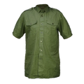 British Olive Short Sleeve Shirt - British Army Surplus - Service Shirts