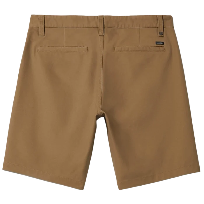 Brixton Santo Chino Shorts Khaki Pure Boardshop