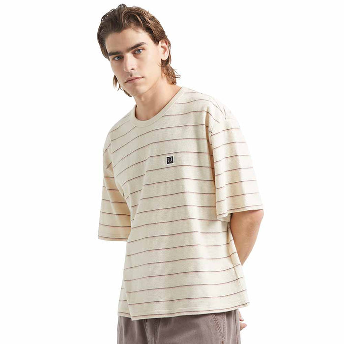 Brixton Shield Pique Boxy T-Shirt